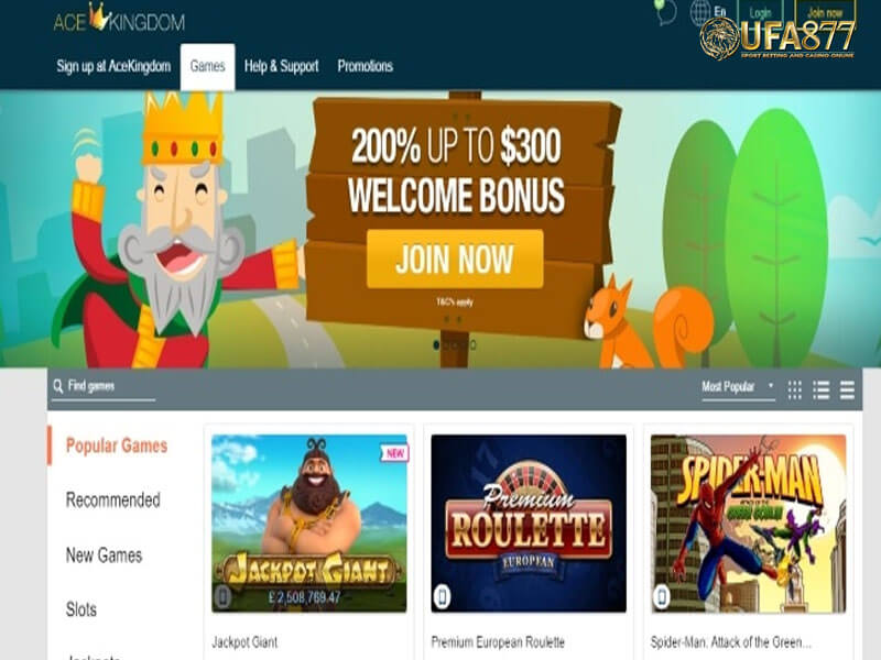 Ace Kingdom Casino